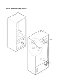 Valve & water tube parts