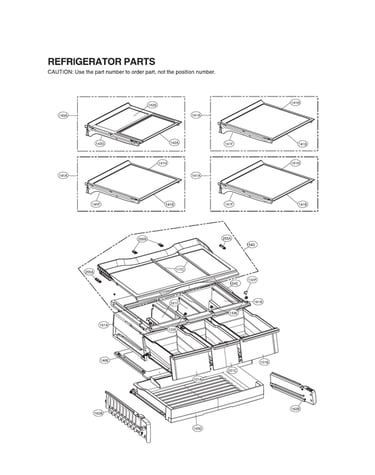 Refrigerator parts