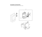 LG LFXS30726S/03 ice maker & ice bin parts diagram