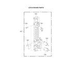 LG LMHM2237ST/00 latch board parts diagram