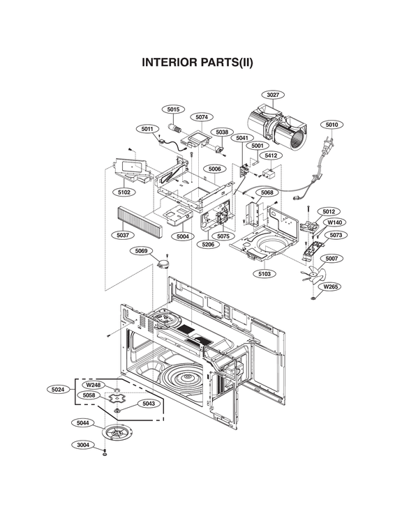 Interior parts (ii)
