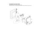 LG LMXS28626S/04 ice maker & ice bin parts diagram