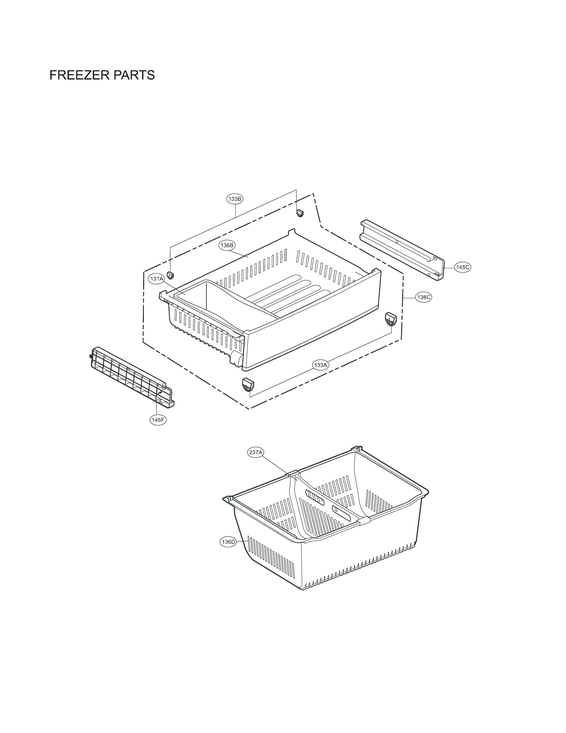 Freezer parts