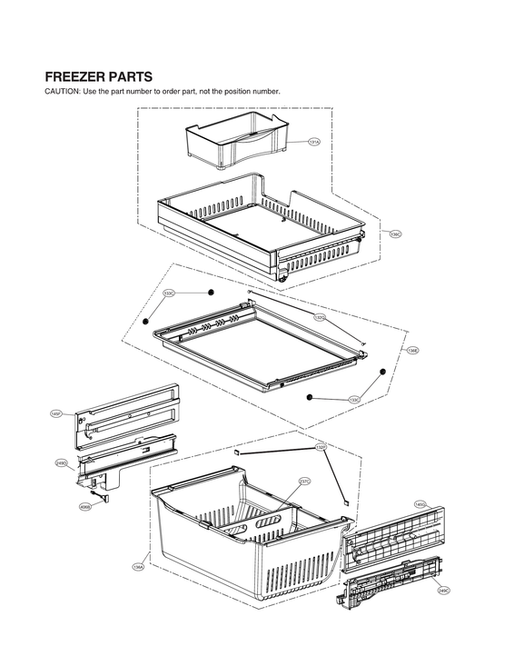Freezer parts