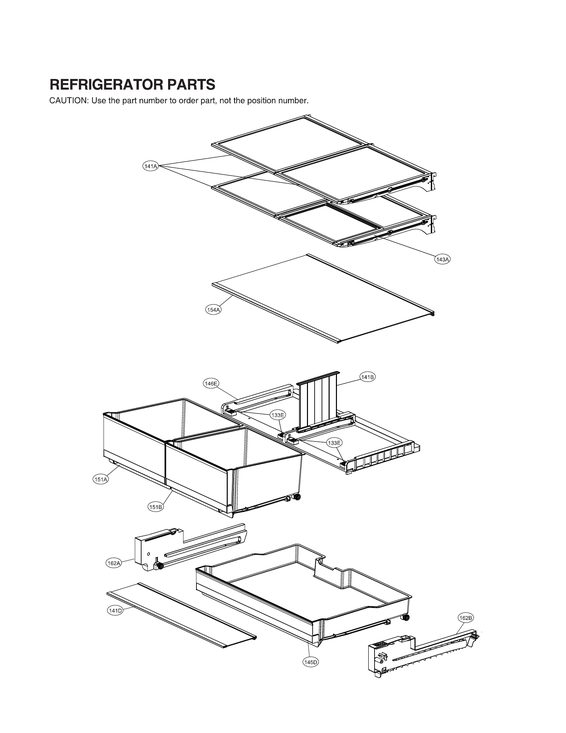 Refrigerator parts