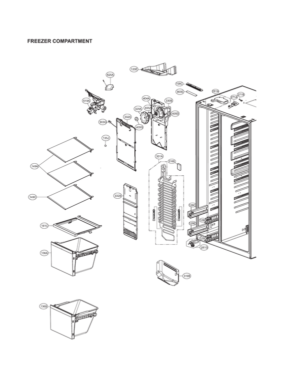 Freezer compartment