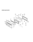Upper door parts