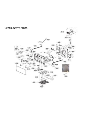 Upper cavity parts