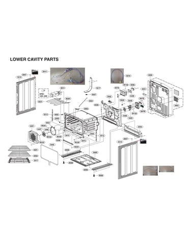 Lower cavity parts