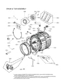 Drum & tub assy