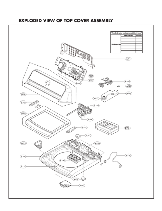 Top cover assy
