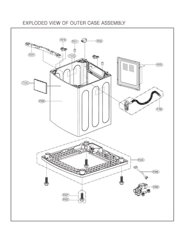 Outer case assy