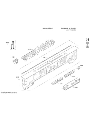 Facia panel/operating module