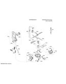 Water inlet/heat pump/water switch