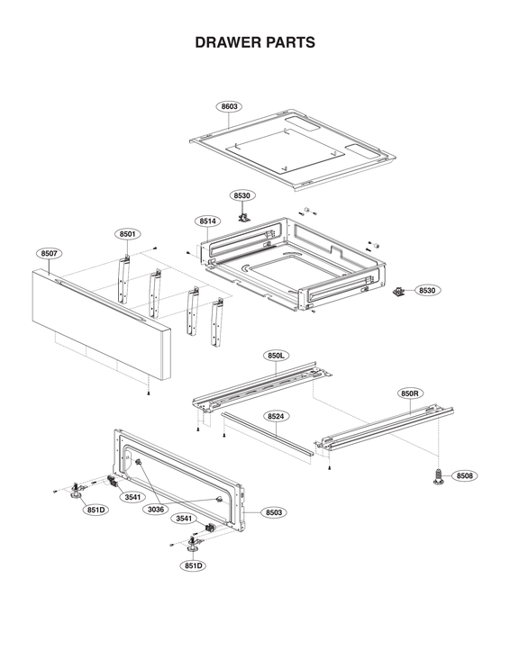 DRAWER PARTS