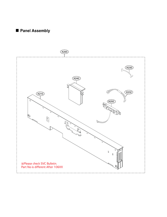 Panel assy