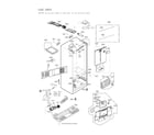 LG LFXC22526D/01 case parts diagram