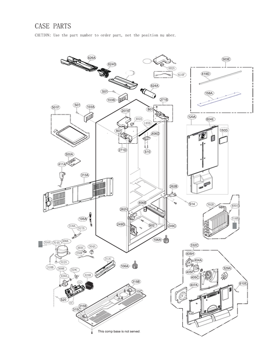 Case parts