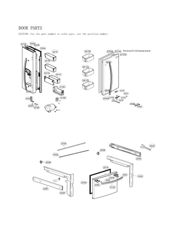 Door parts