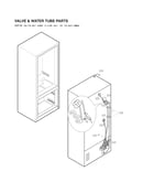 Valve & water tube parts