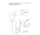LG LFXC22526D/01 ice maker & ice bin parts diagram