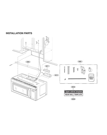 Installation parts