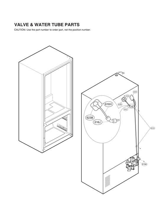 VALVE & WATER TUBE PARTS