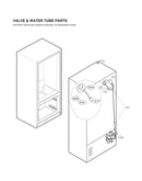 Valve & water tube parts
