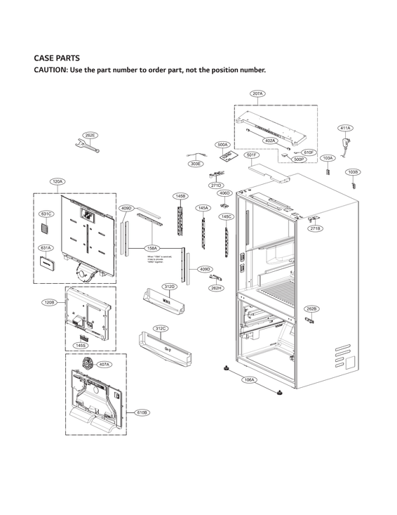 Case parts