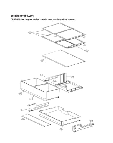 Refrigerator parts