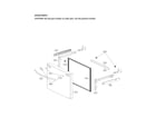 LG SRFVC2406S/00 freezer door parts diagram