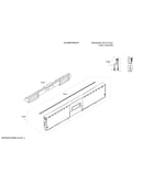 Facia panel/operating module