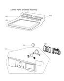 Control panel & plate assy