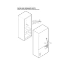 LG LFC21776D/00 water & ice maker parts diagram