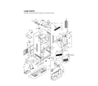 LG LFXS32766S/01 case parts diagram