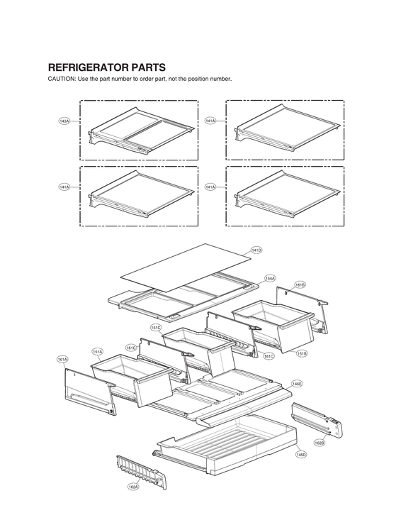 Refrigerator parts