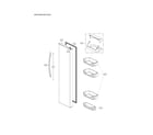 LG LSXS26326S/11 refrigerator door diagram