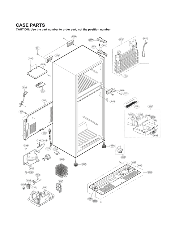 CASE PARTS