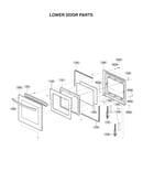 Lower door parts