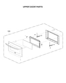Upper door parts