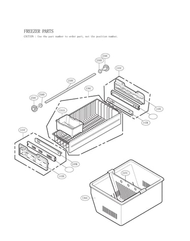 Freezer parts