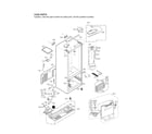 LG LFC24770ST/04 case parts diagram