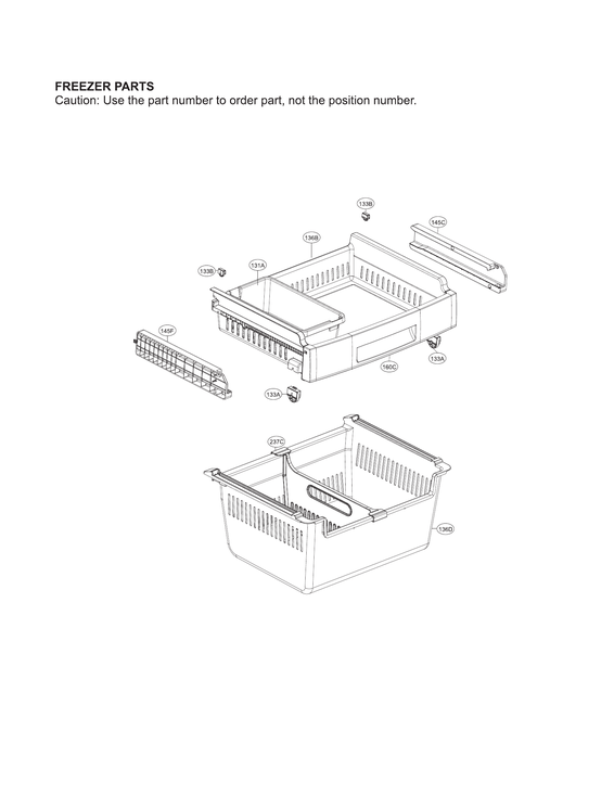Freezer parts