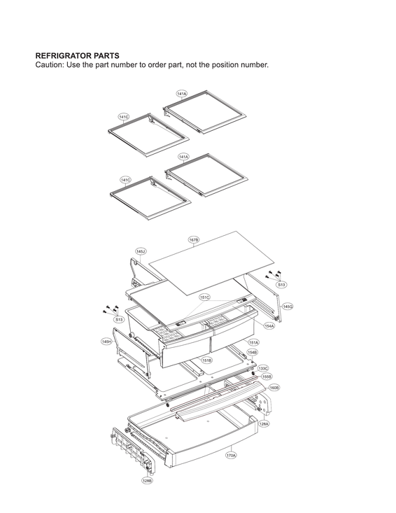 Refrigerator parts