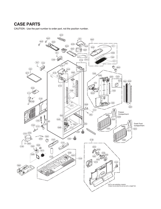 CASE PARTS