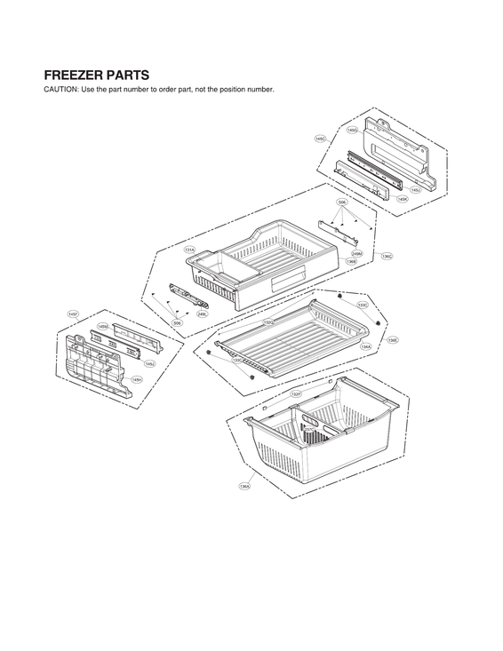 Freezer parts