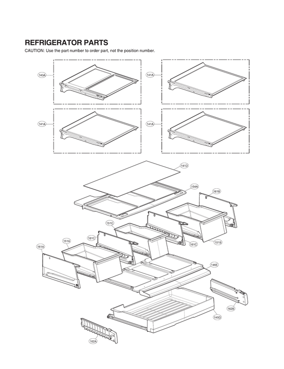 Refrigerator parts
