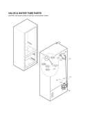 Valve & water tube parts