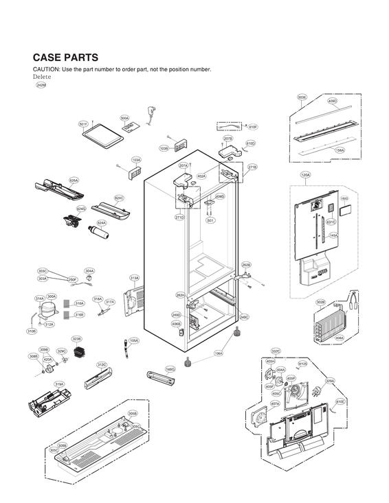 Case parts
