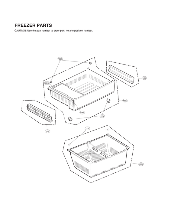 Freezer parts